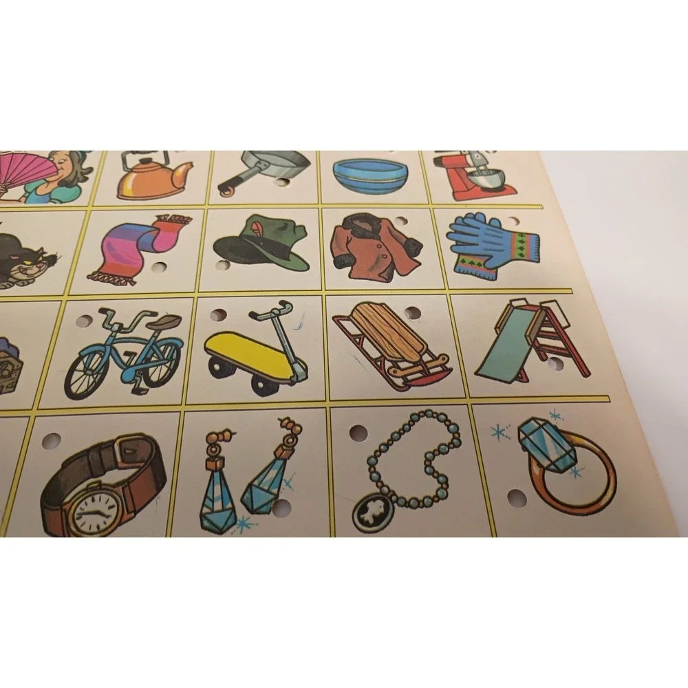 Disney‎ Object Matching Light and Learn Game - Game Cards Only- Used -10 Cards
